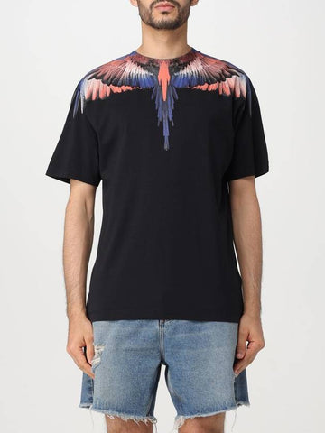 T-shirt Marcelo Burlon County Of Milan in jersey - MARCELO BURLON - BALAAN 1