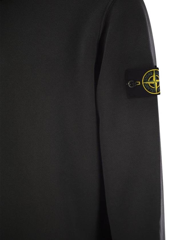 Compass Badge Sweatshirt Grey - STONE ISLAND - BALAAN 5