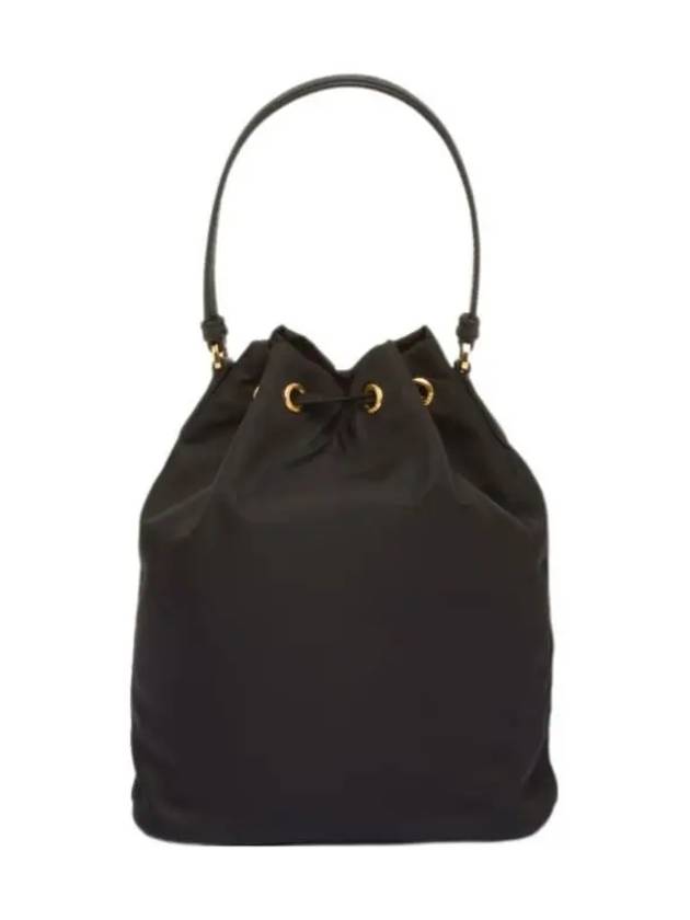 Duet Re-Nylon Bucket Bag Black - PRADA - BALAAN 4