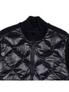 African Logo Quilted Down Jacket Black - DUVETICA - BALAAN 4