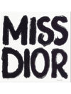 Miss Dior Graffiti 90 Square Scarf 45MID090I616 C900 - DIOR - BALAAN 1