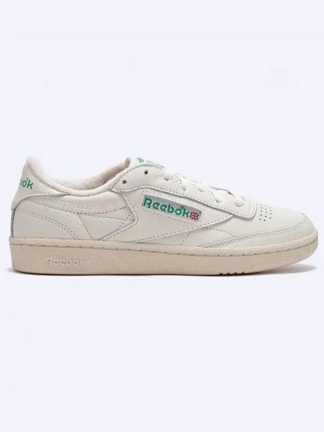 Club 85 Vintage Low Top Sneakers Chalk Green - REEBOK - BALAAN 2