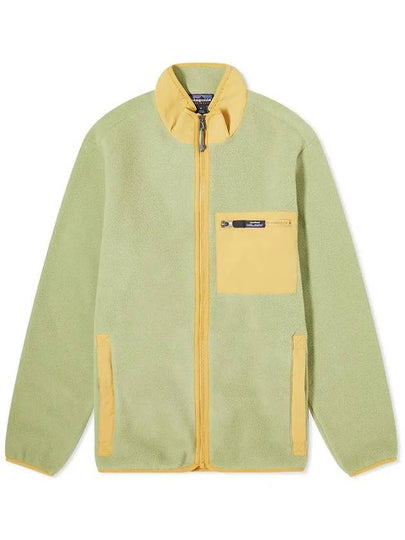 Men's Synchilla Fleece Zip-Up Jacket Green - PATAGONIA - BALAAN 2