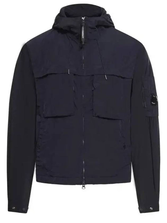 Chrome R Hooded Jacket Navy - CP COMPANY - BALAAN 2