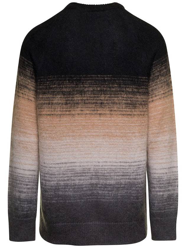 Multicolor Crewneck Sweater In Mohair Blend Man - LANEUS - BALAAN 2