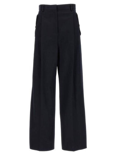 Straight Pants RWTR00255782A2329 Blue - LANVIN - BALAAN 1