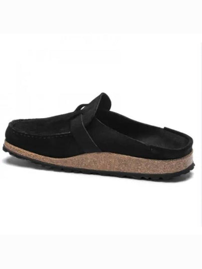 Closed Toe Suede Mule Black - BIRKENSTOCK - BALAAN 2