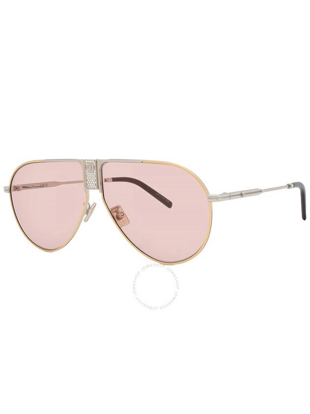 Dior DIORICE AU Pink Pilot Men's Sunglasses DM40020U 16Y 63 - DIOR - BALAAN 2