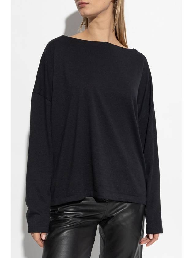 AllSaints Rita Long Sleeve Top, Women's, Black - ALLSAINTS - BALAAN 3