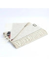 GG Web Wool Muffler Ivory - GUCCI - BALAAN 7