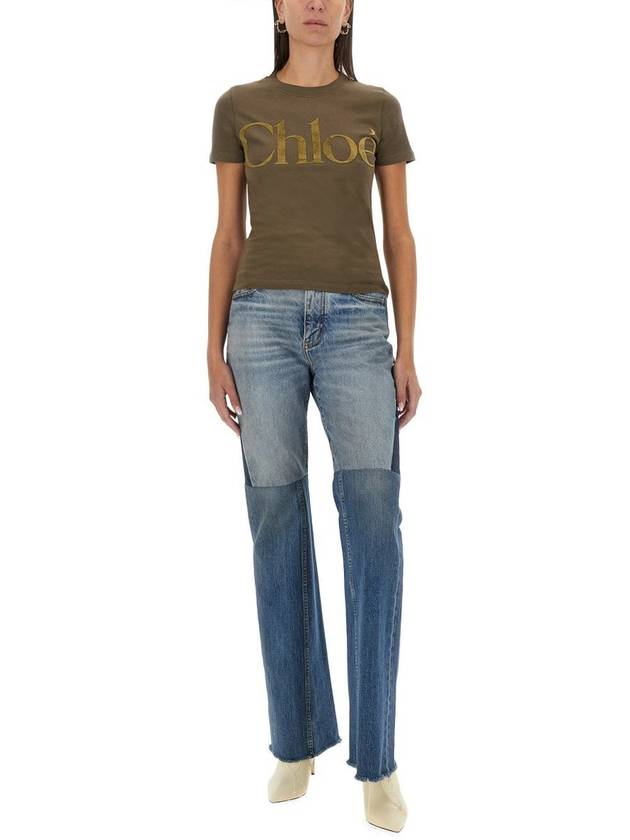 Chloé T-Shirt With Logo - CHLOE - BALAAN 2