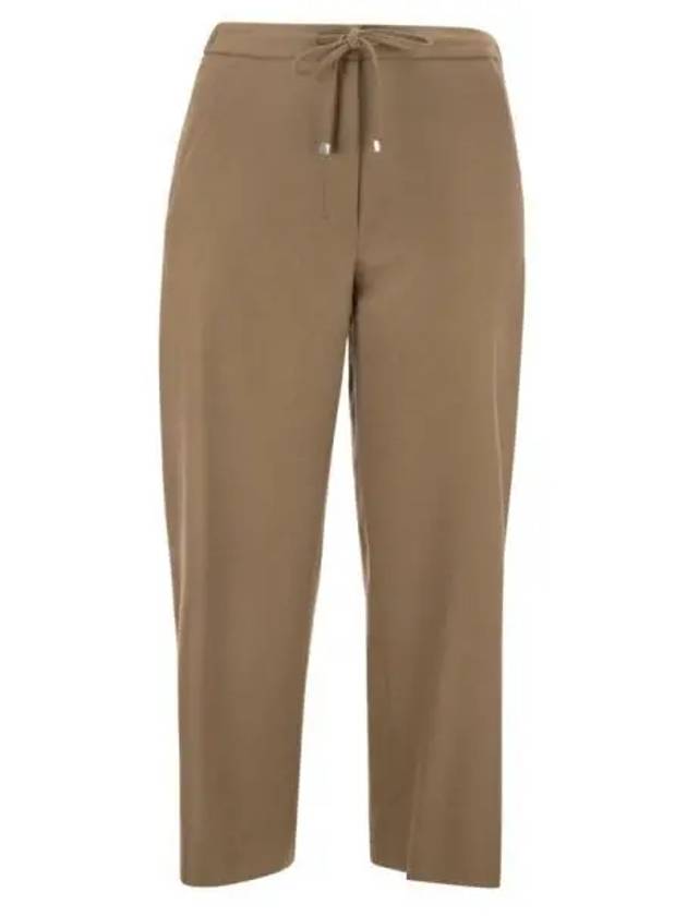 S Wide Pants Beige 91360623600 - MAX MARA - BALAAN 1