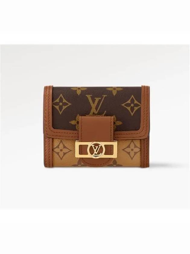 Monogram Dauphine Compact Half Wallet Brown - LOUIS VUITTON - BALAAN 2