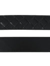 Intrecciato Belt Black - BOTTEGA VENETA - BALAAN 5