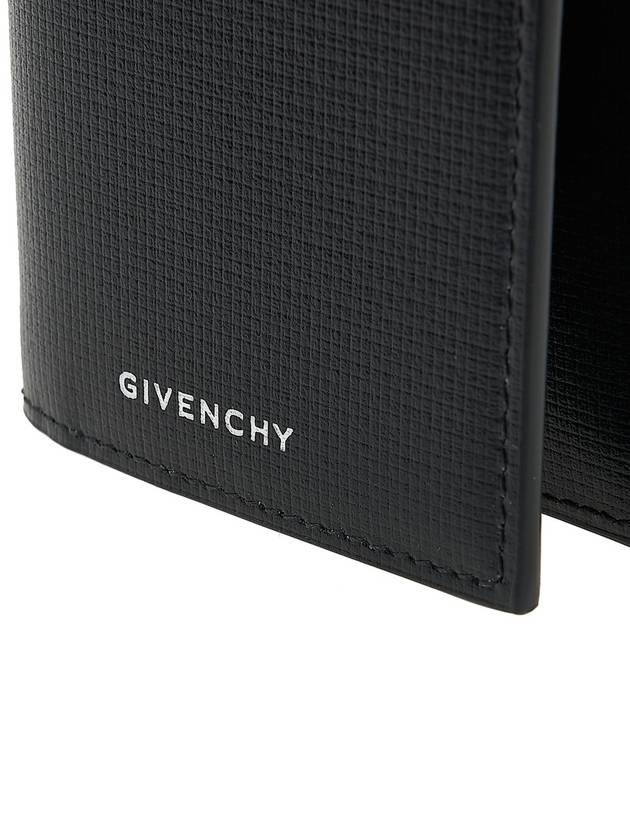 4G Classic Leather Half Wallet Black - GIVENCHY - BALAAN 7