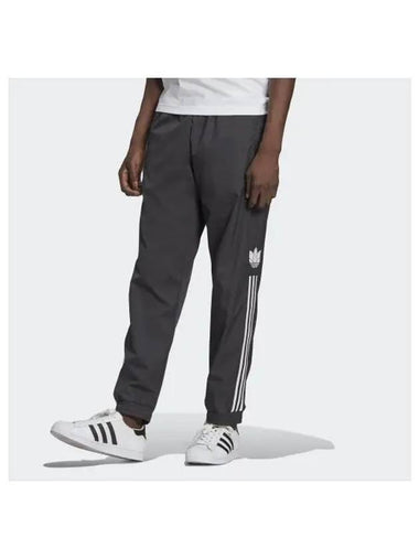 Adicolor 3D Trefoil 3 Stripe Track Pants Black - ADIDAS - BALAAN 1