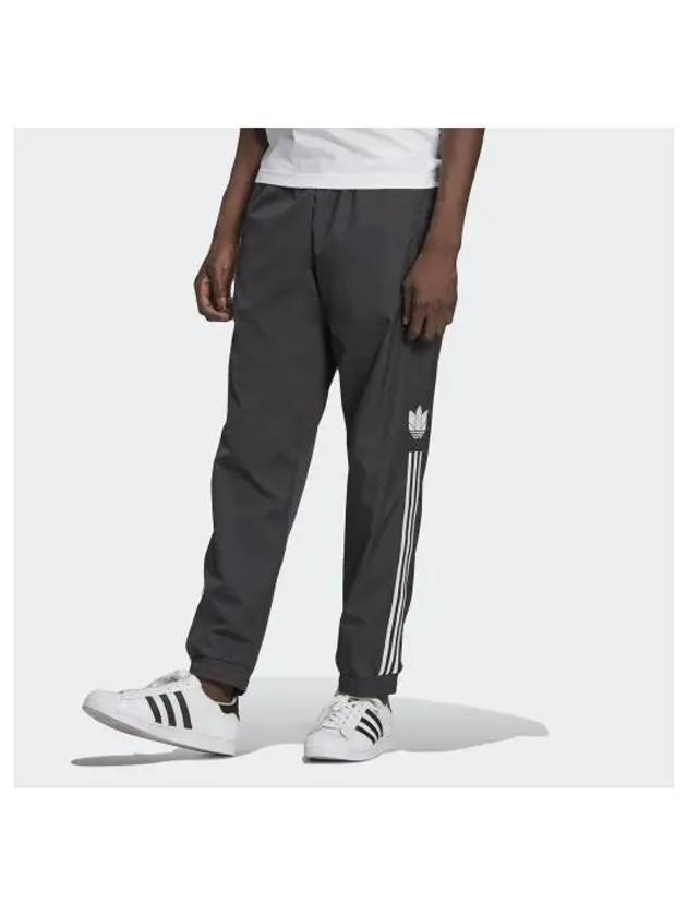 Adicolor 3D Trefoil 3 Stripe Track Pants Black - ADIDAS - BALAAN 2