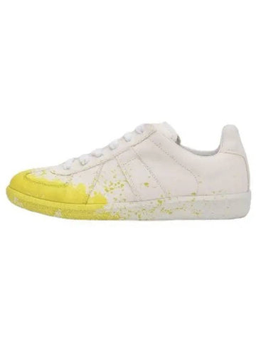 Replica Paint Sneakers White Cedro - MAISON MARGIELA - BALAAN 1