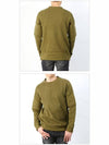 Side Zipper Biker Sweatshirt Khaki - BALMAIN - BALAAN 4