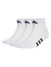 Performance Light Mid Cut Socks 3 Pairs White - ADIDAS - BALAAN 3