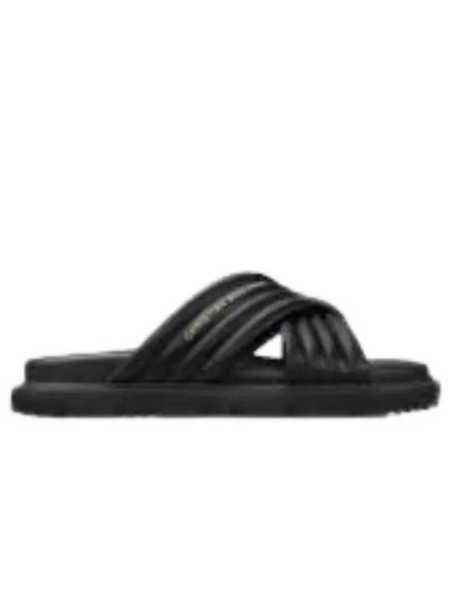 D-Cross Slippers Black - DIOR - BALAAN 2