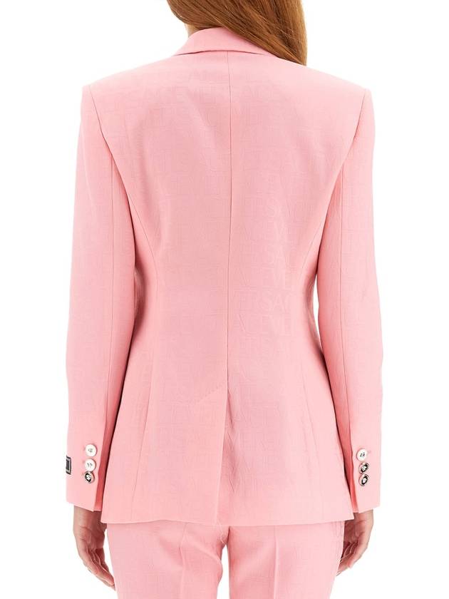 Suit Jacket 10090951A081981PN50 Pink - VERSACE - BALAAN 4