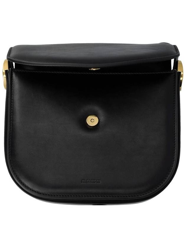 BLACK Padded leather Coin shoulder bag J07WG0055 P6569 001 - JIL SANDER - BALAAN 6