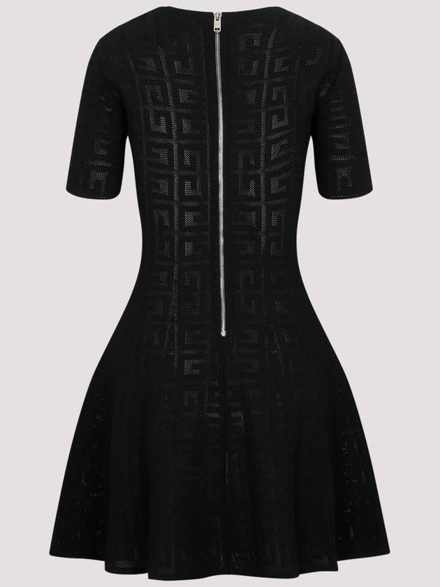 4G Monogram Midi Dress Black - GIVENCHY - BALAAN 3