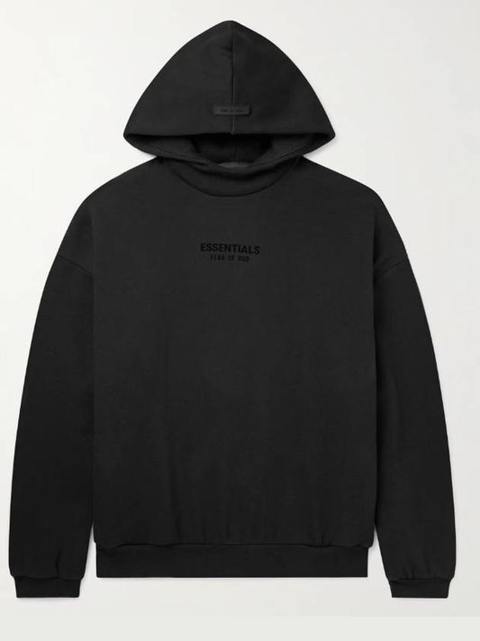 Mock Neck Hoodie Black - FEAR OF GOD ESSENTIALS - BALAAN 2