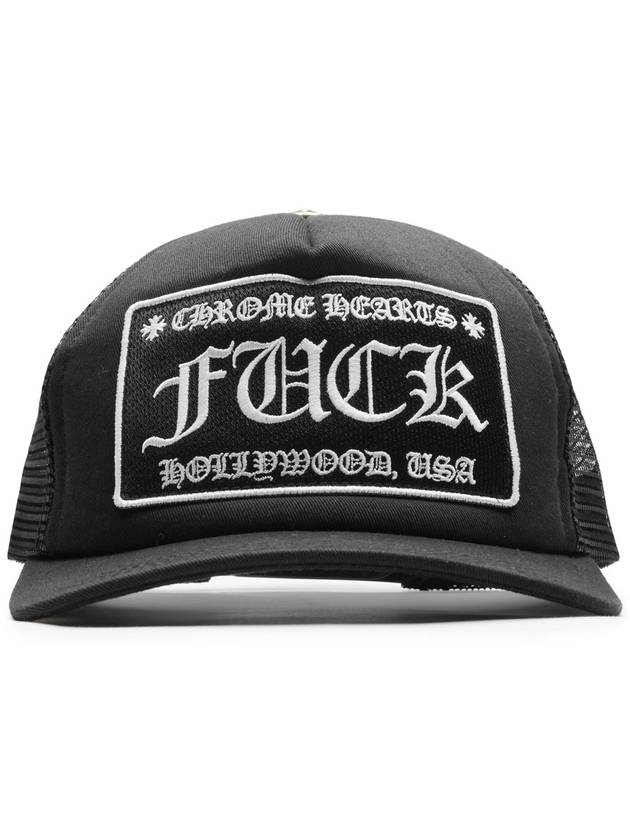 Fuck Hollywood Trucker Hat - CHROME HEARTS - BALAAN 2