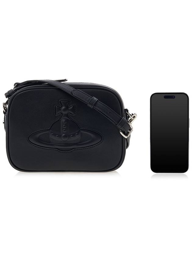 Anna Camera Cross Bag Black - VIVIENNE WESTWOOD - BALAAN 7