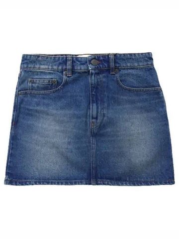 denim mini skirt women - AMI - BALAAN 1