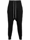 24SS Black Dark Shadow Prisoner Jogger Pants DU01D1395 JBRD 09 - RICK OWENS - BALAAN 4