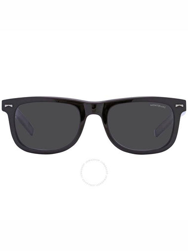 Montblanc Gray Square Men's Sunglasses MB0260S 001 53 - MONTBLANC - BALAAN 1