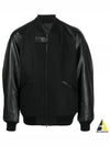 Classic Varsity Bomber Jacket Black - Y-3 - BALAAN 2