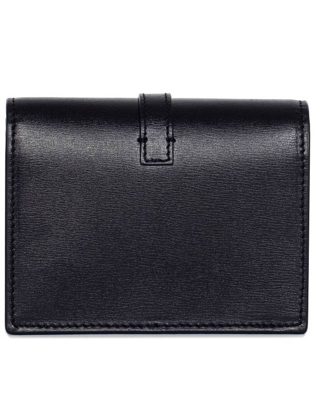 Sulpice Card Half Wallet 553560 02G0W 1000 Black - SAINT LAURENT - BALAAN 3