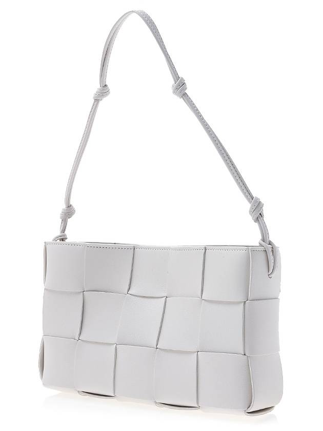 Cassette Strap Shoulder Bag Chalk White - BOTTEGA VENETA - BALAAN 3