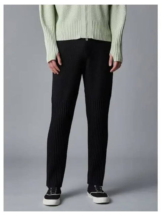 Rustic knit pants black domestic product GM0023122845030 - ISSEY MIYAKE - BALAAN 1