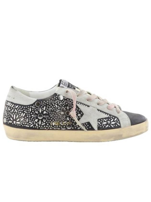 Ball Star Stud Low Top Sneakers Silver Black - GOLDEN GOOSE - BALAAN 2