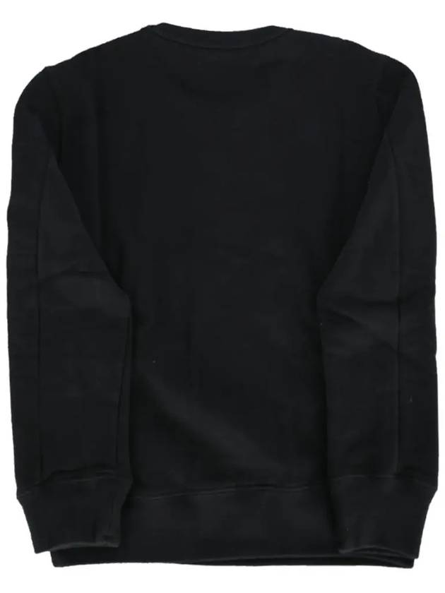 Kids U16 Basic Fleece Logo Sweatshirt Black - CP COMPANY - BALAAN 4