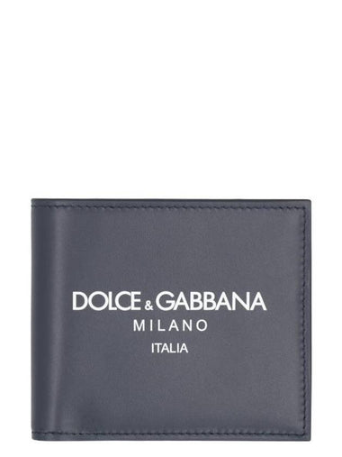 Men's Wallet BP1321AN244 HBII7 BLUE - DOLCE&GABBANA - BALAAN 1