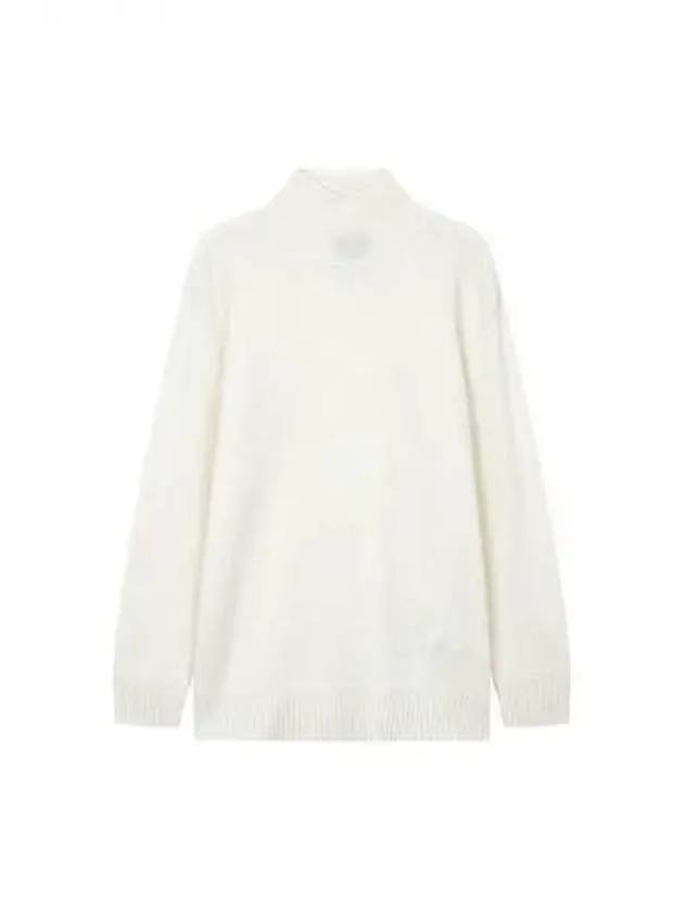 Women s Cashmere High Neck Sweater White 271353 - EMPORIO ARMANI - BALAAN 1