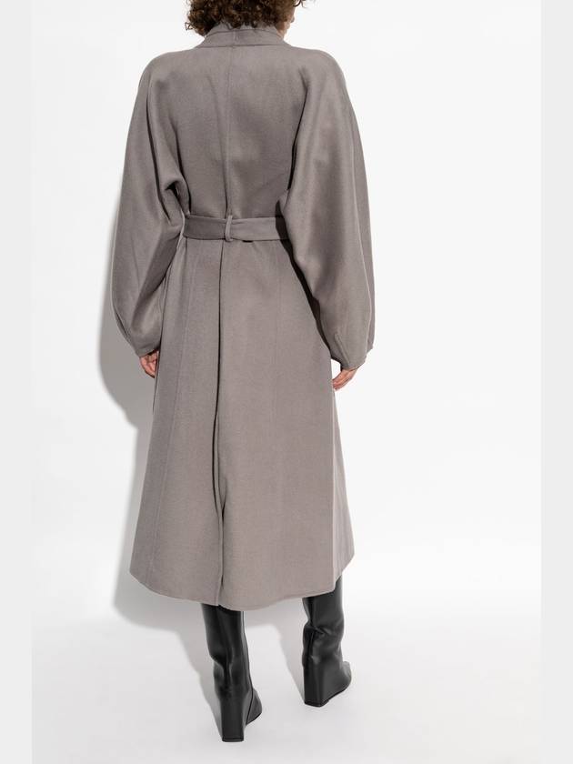 Diane Von Furstenberg Wool Coat, Women's, Grey - DIANE VON FURSTENBERG - BALAAN 4