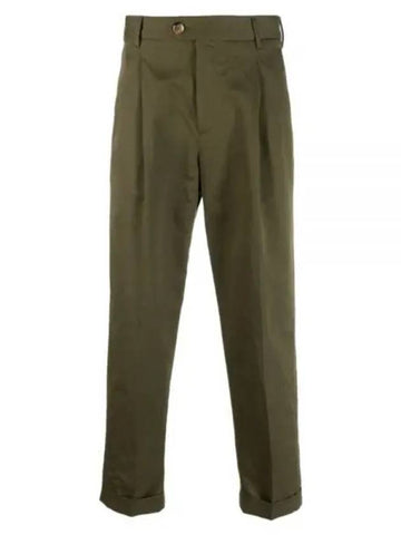 Pitti Torino COASWRBL0REWOL030435 Rollup Chino Pants - PT TORINO - BALAAN 1