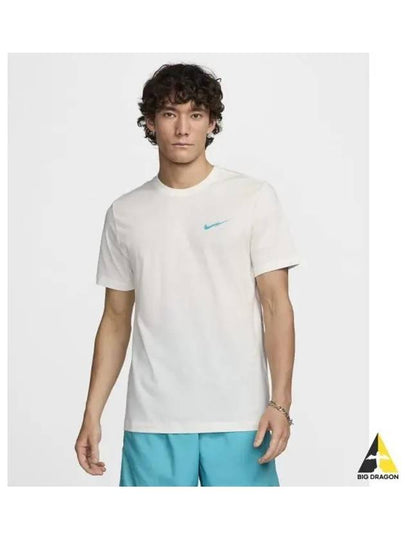 Sportswear Swoosh Short Sleeve T-Shirt White - NIKE - BALAAN 2