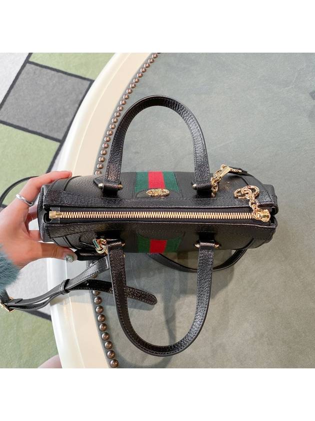 GG Ophidia Web Tote Bag Black - GUCCI - BALAAN 5