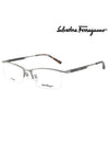 Ferragamo Glasses Frame SF2548A 015 Square Titanium Men Women - SALVATORE FERRAGAMO - BALAAN 1