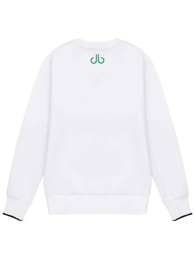 Drew Print Sweatshirt DF41LT02WHITE - DRUH GOLF - BALAAN 2