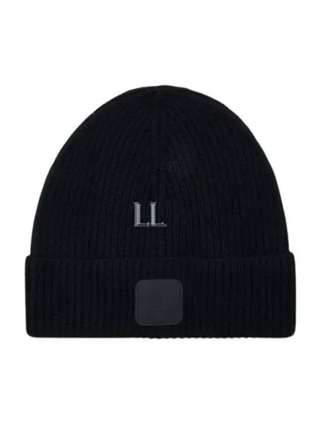 Logo Metropolis Wool Beanie Black - CP COMPANY - BALAAN 2