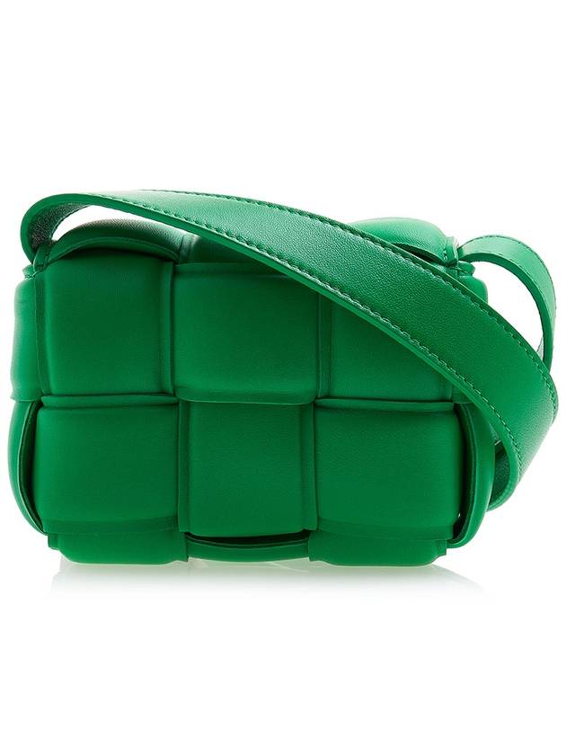 Candy Cassette Padded Mini Cross Bag Green - BOTTEGA VENETA - BALAAN 4